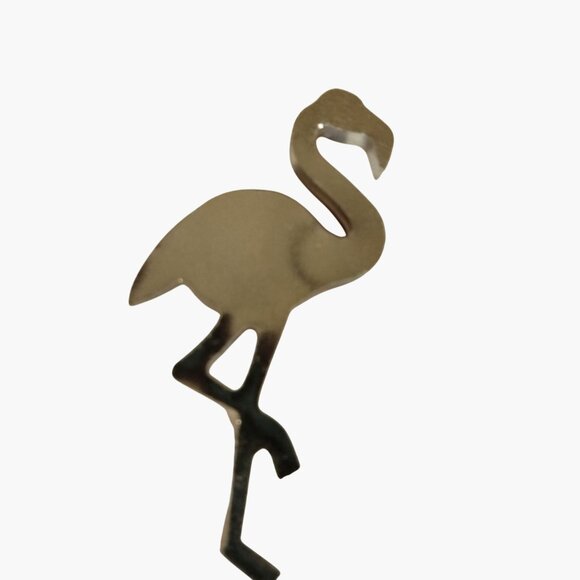 Flamingo Charm Poured Resin Jewelry Flat Back Finding Craft - Picture 2 of 5